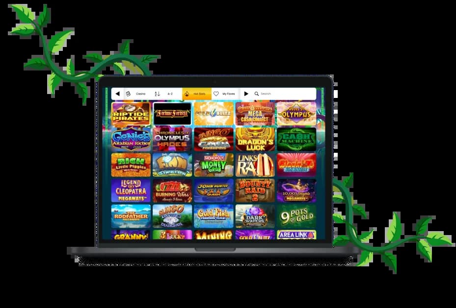 Amazon Slots Casino UK Desktop